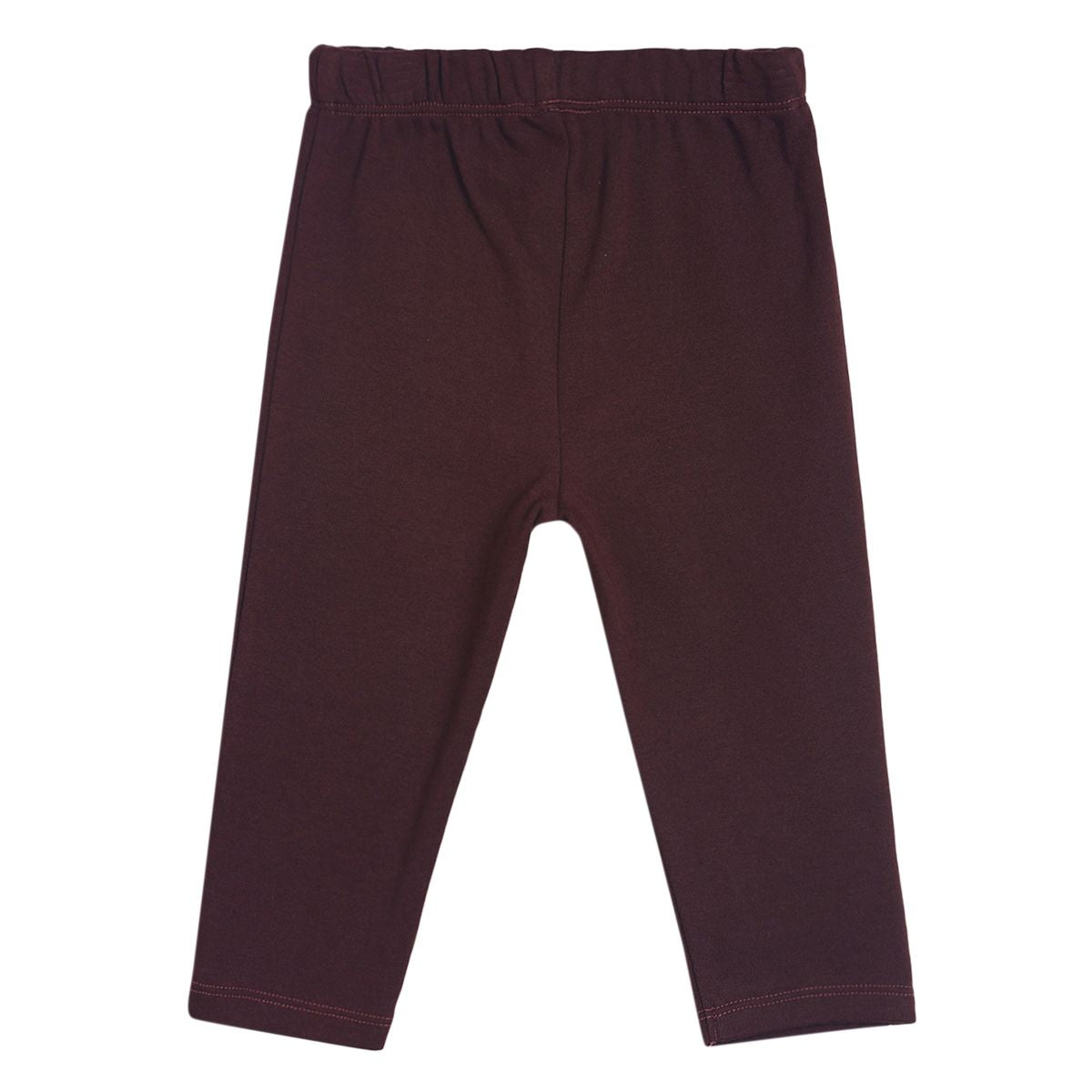 Pack of 2 t-shirt and knit bottom - light brown & choclate brown for 0-3 Months