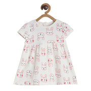 Pack of 1 knit dress - offwhite for 0-3 Months