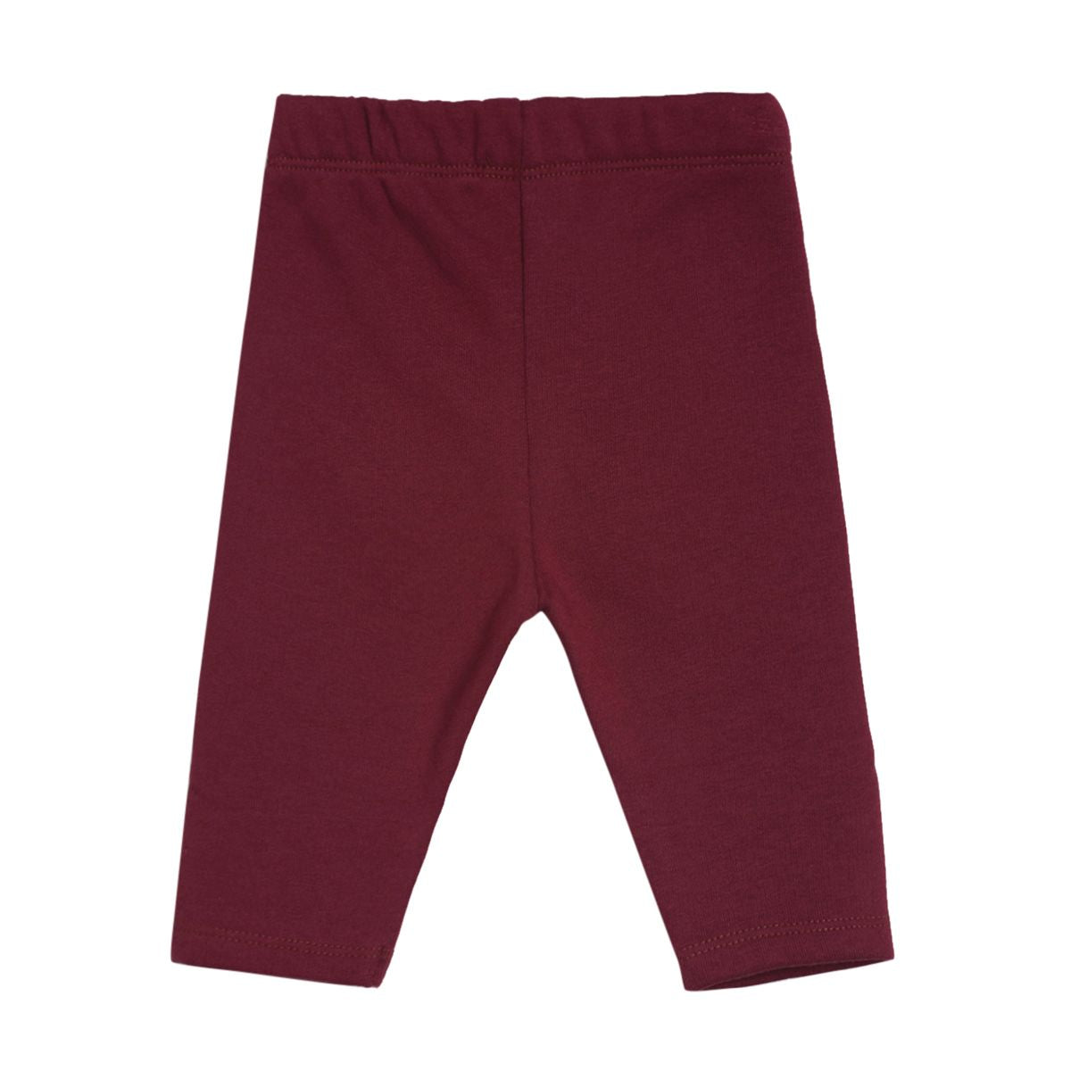 Pack of 2 top and knit bottom - white & maroon for 0-3 Months