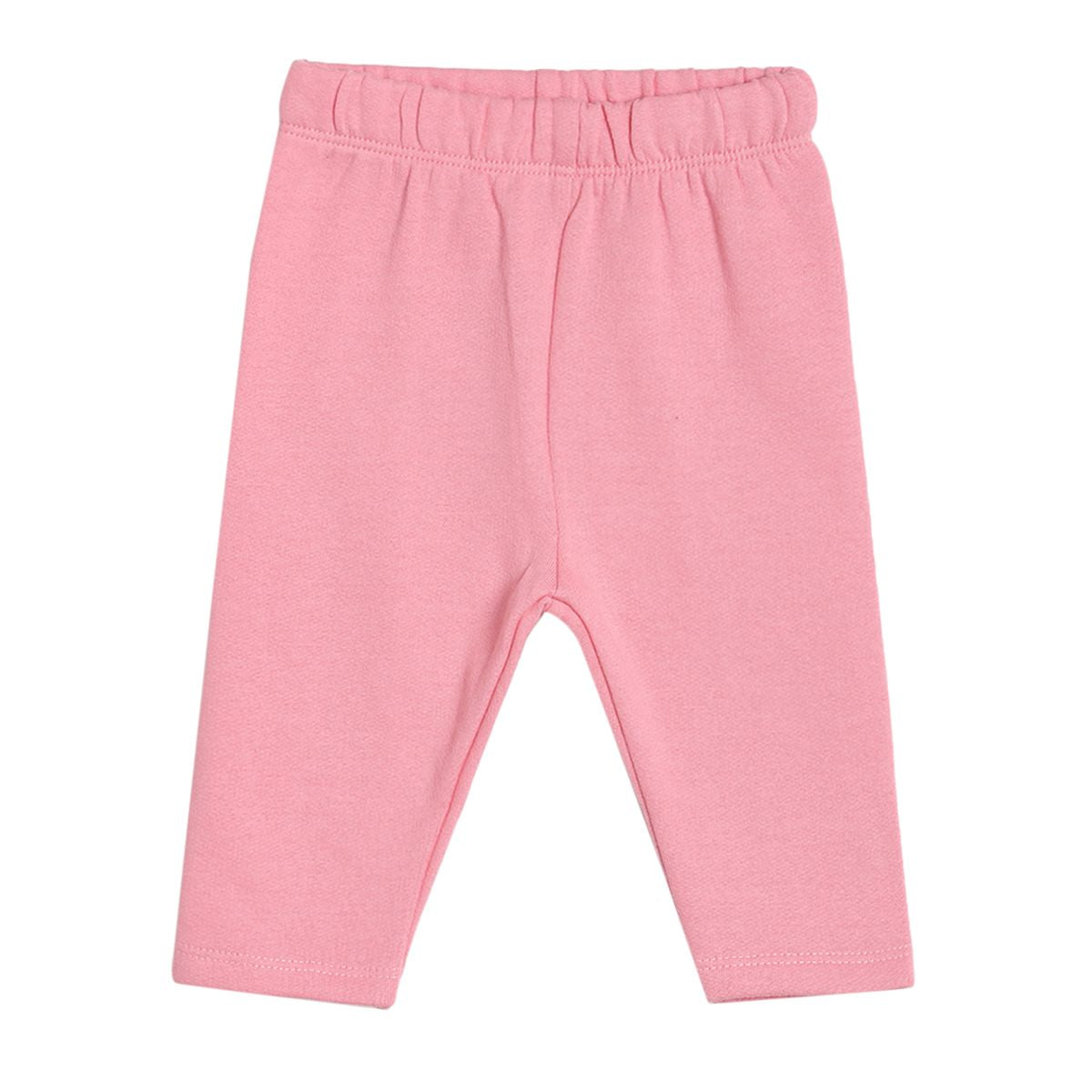 Pack of 2 top and knit bottom - white & baby pink for 0-3 Months