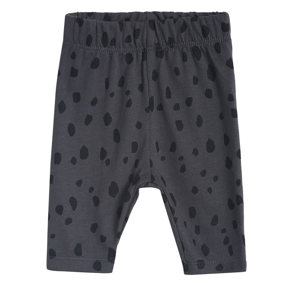 Pack of 2 top and knit bottom - peach & dark grey for 0-3 Months