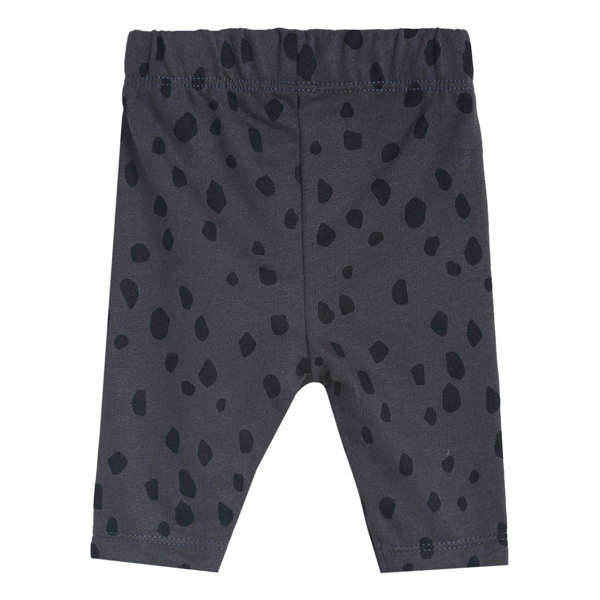 Pack of 2 top and knit bottom - peach & dark grey for 0-3 Months