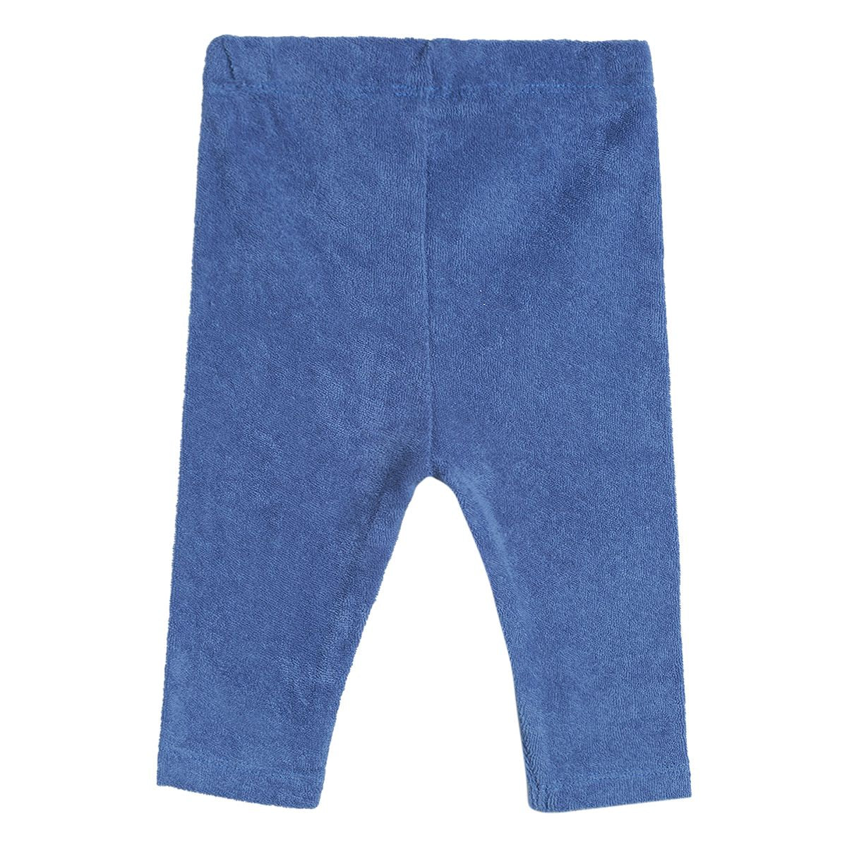 Pack of 2 top and knit bottom - white & blue for 0-3 Months