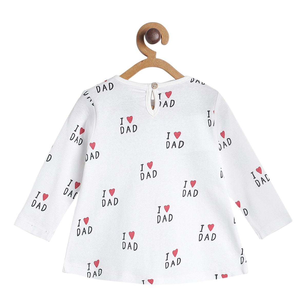 Pack of 2 top and knit bottom - white & red for 0-3 Months