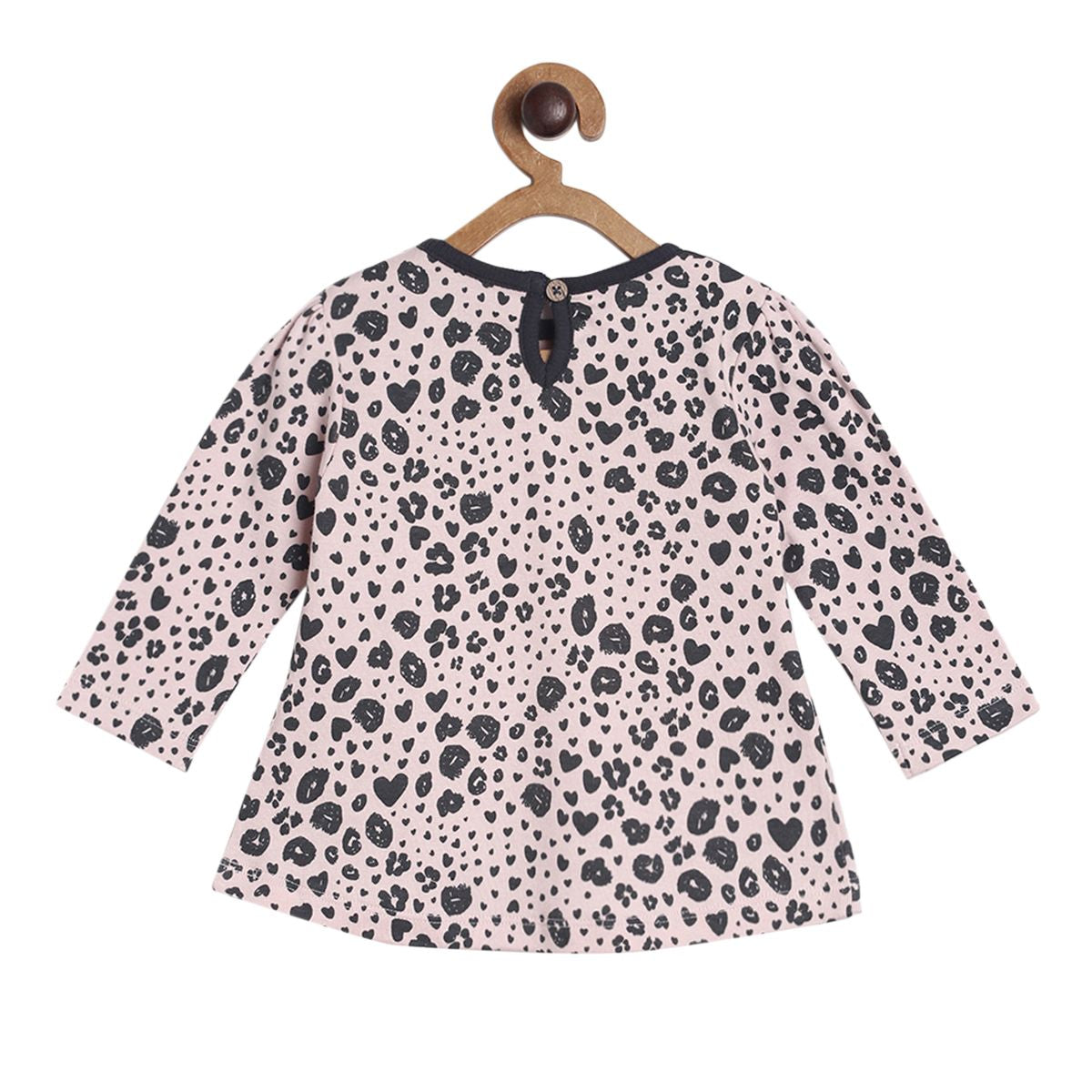 Pack of 2 top and knit bottom - white & black for 0-3 Months