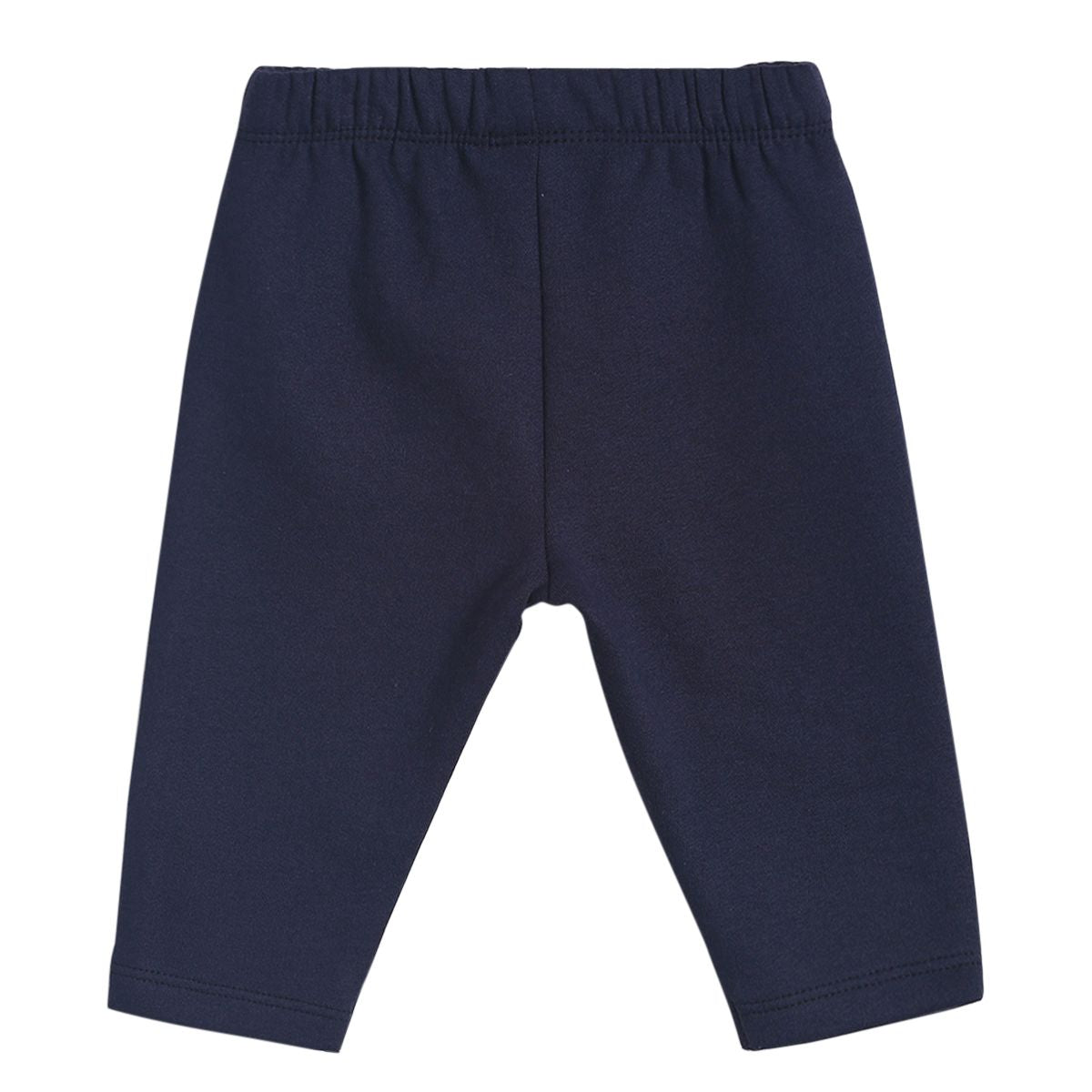 Pack of 2 top and knit bottom set - sky blue & navy blue for 0-3 Months