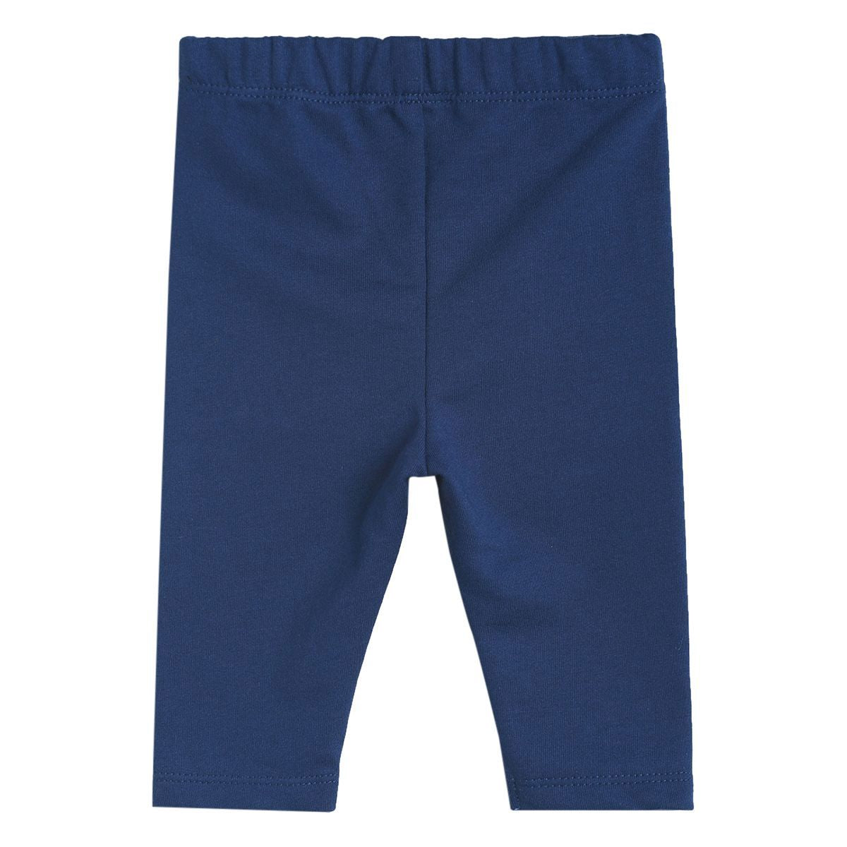 Pack of 2 top and knit bottom set - light blue & navy blue for 0-3 Months