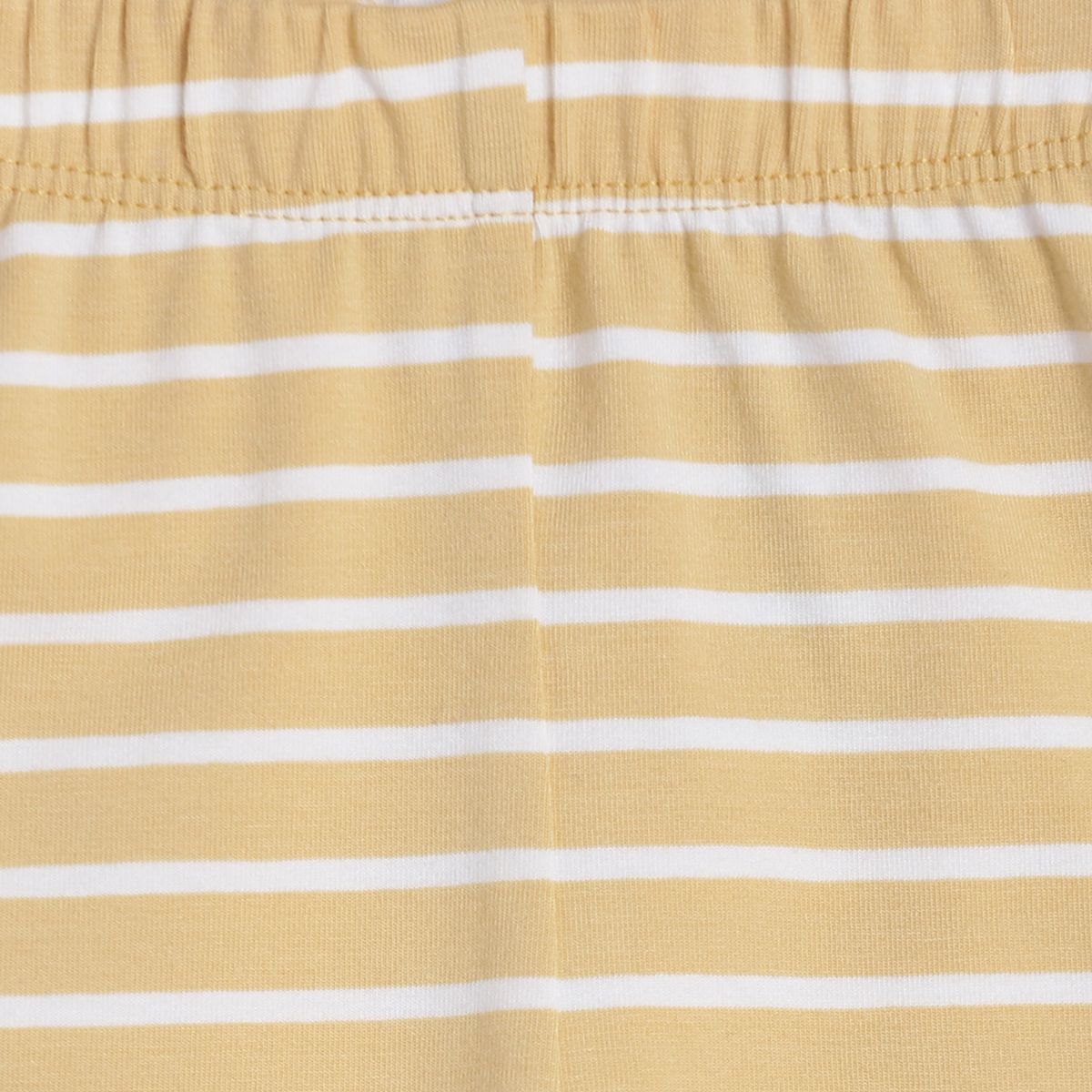 Pack of 2 t-shirt and knit bottom - white & light brown for 0-3 Months