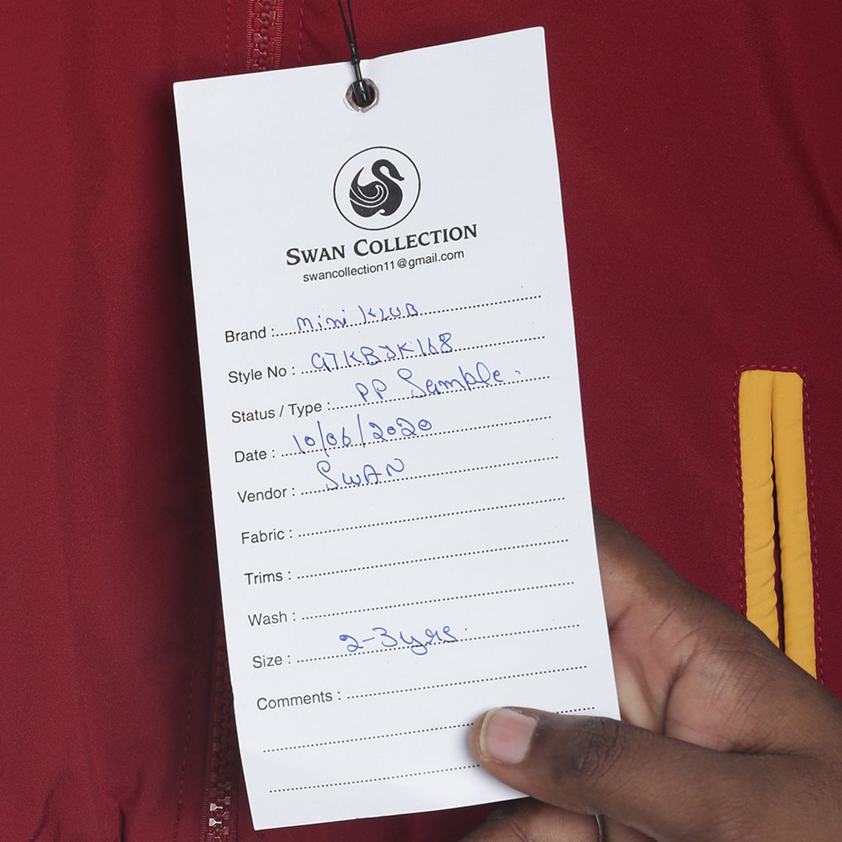 Pack of 1 woven jacket - red for 3-6 Months