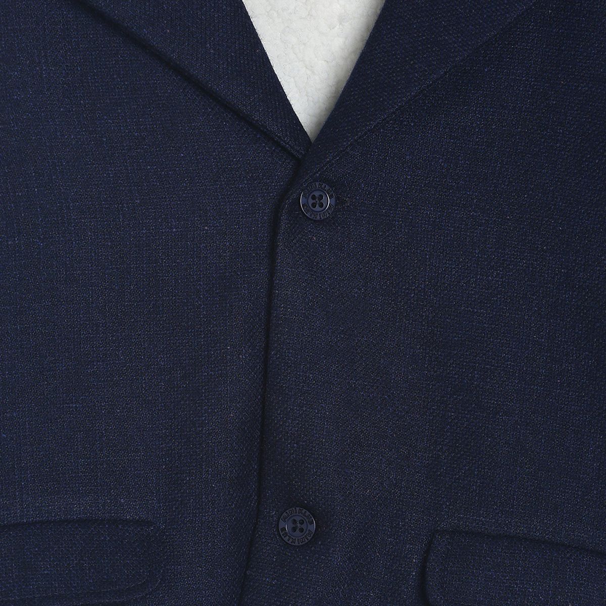 Pack of 1 woven long coat - navy for 3-6 Months