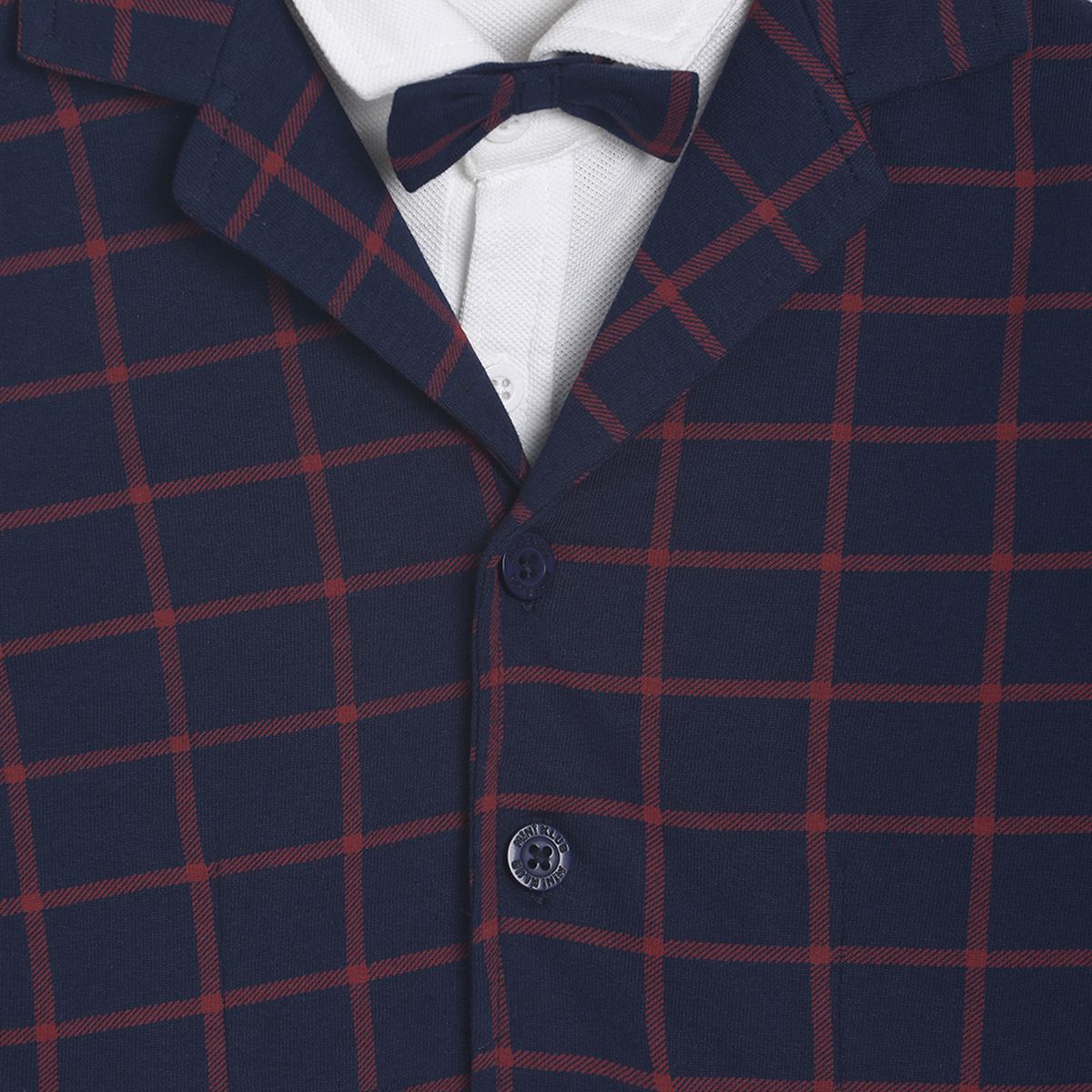 Pack of 4 coordinate set - navy blue for 3-6 Months