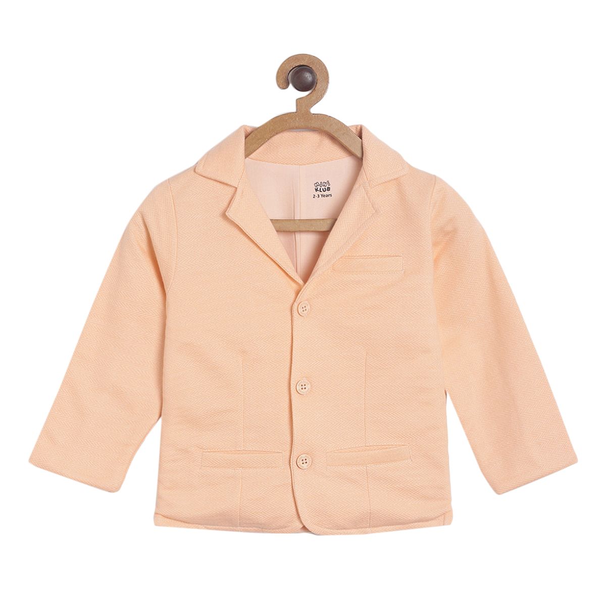 Pack of 4 coordinate set - peach & navy blue for 3-6 Months