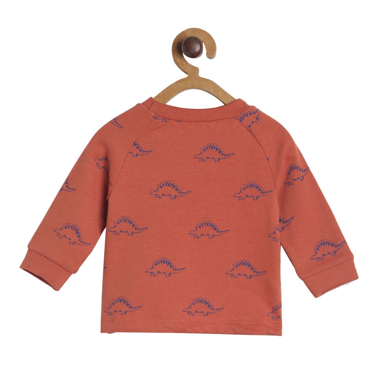 Pack of 2 sweat shirt and bottom set - indianred for 3-6 Months