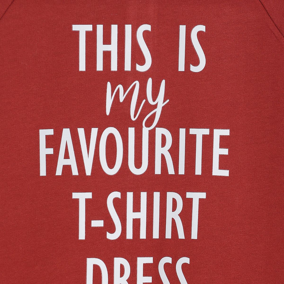 Pack of 1 knit dress - maroon for 3-6 Months