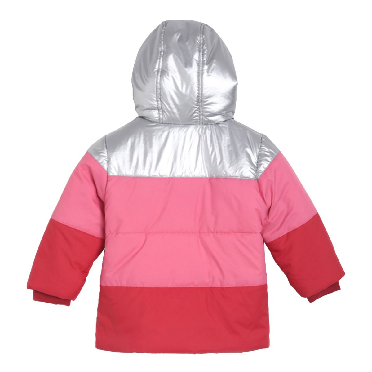 Pack of 1 woven jacket - silver & baby pink for 3-6 Months