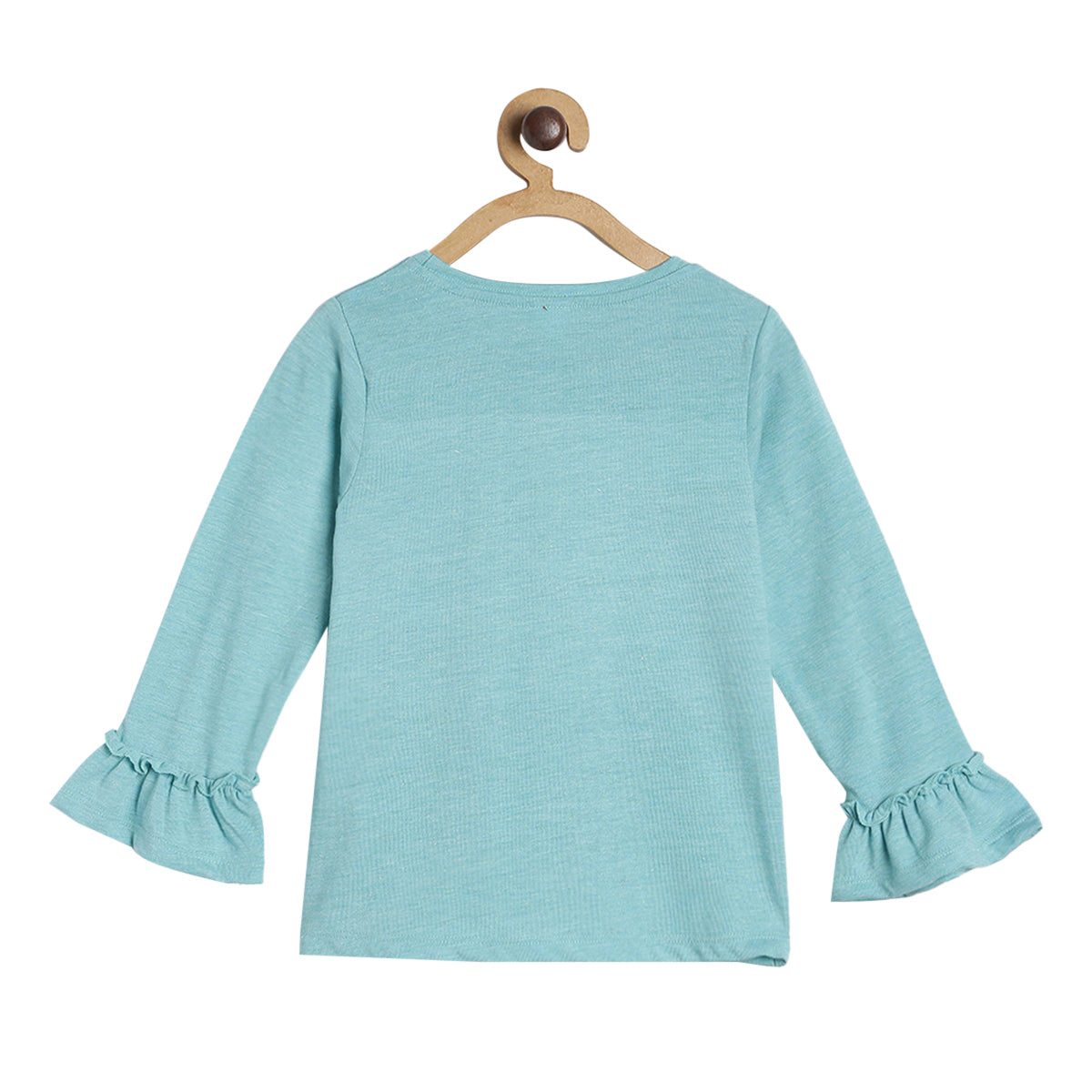 Pack of 1 knit top - turquoise marl for 3-6 Months
