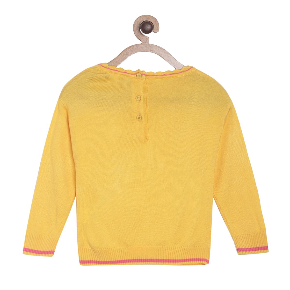 Pack of 1 sweater - yellow for 3-6 Months