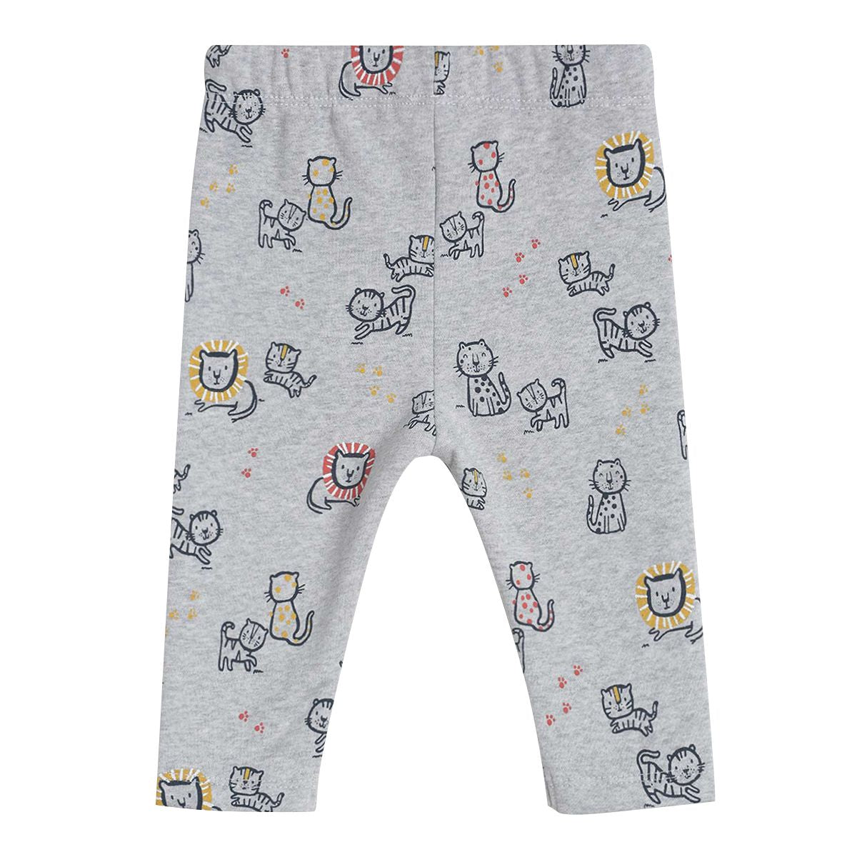 Pack of 2 sweat shirt and bottom set - grey marl for 3-6 Months