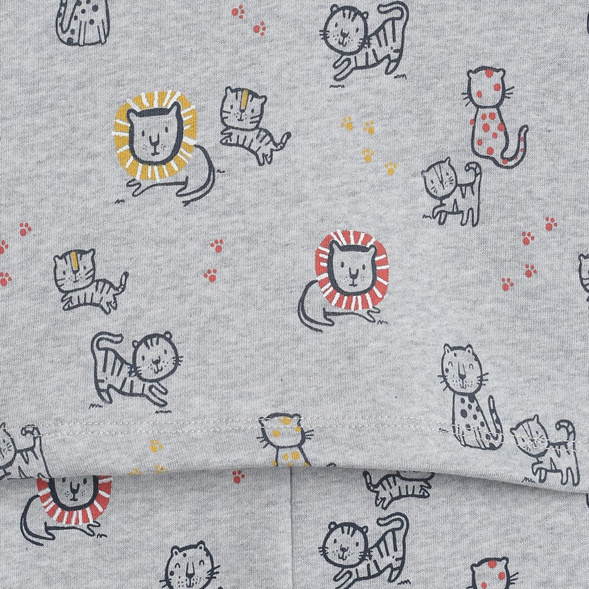 Pack of 2 sweat shirt and bottom set - grey marl for 3-6 Months