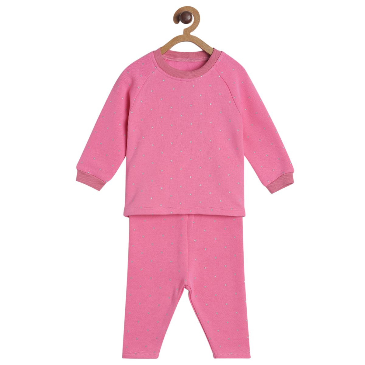 Girls Pink Bottom Set