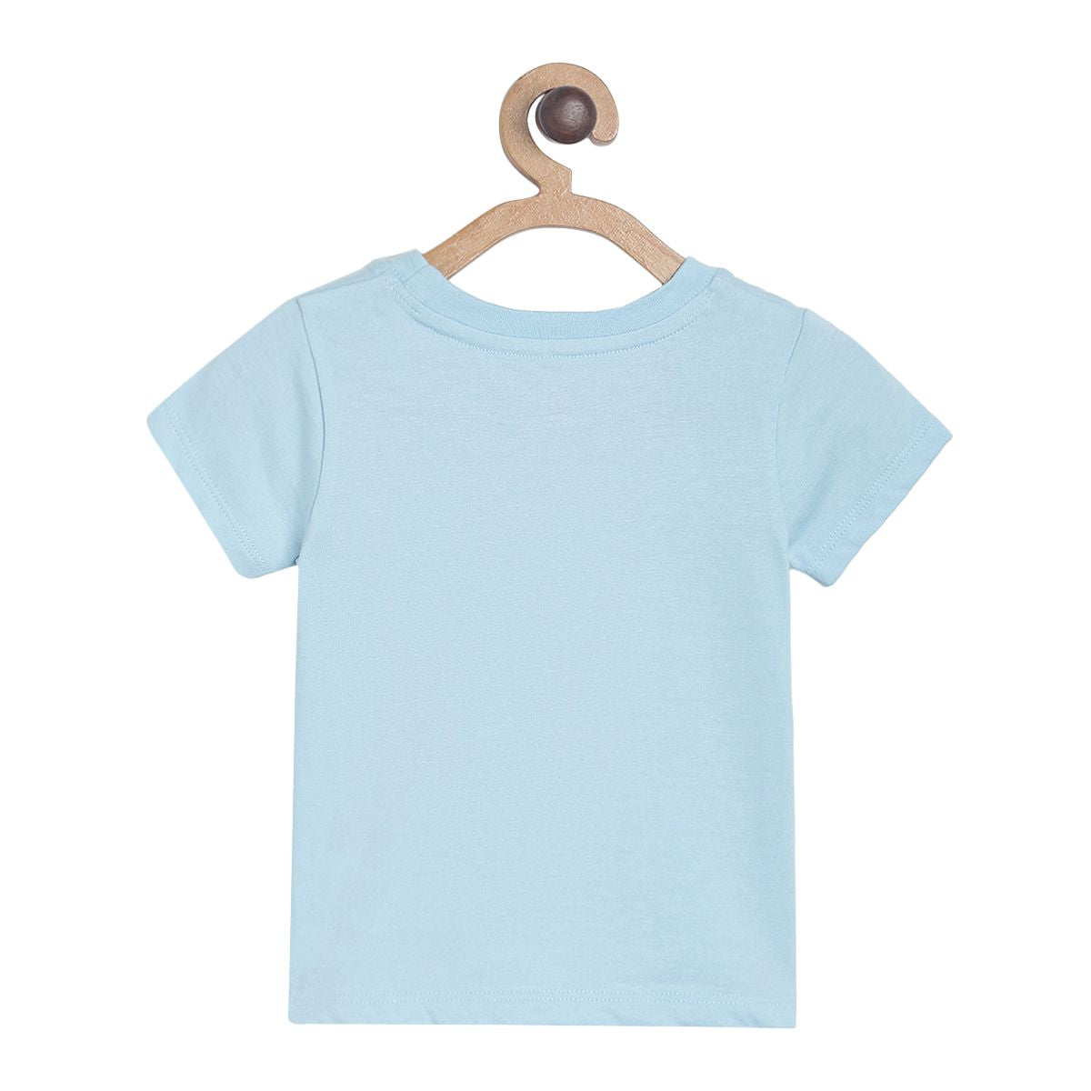 Pack of 2 tee and shorts set - sky blue & yellow for 0-3 Months