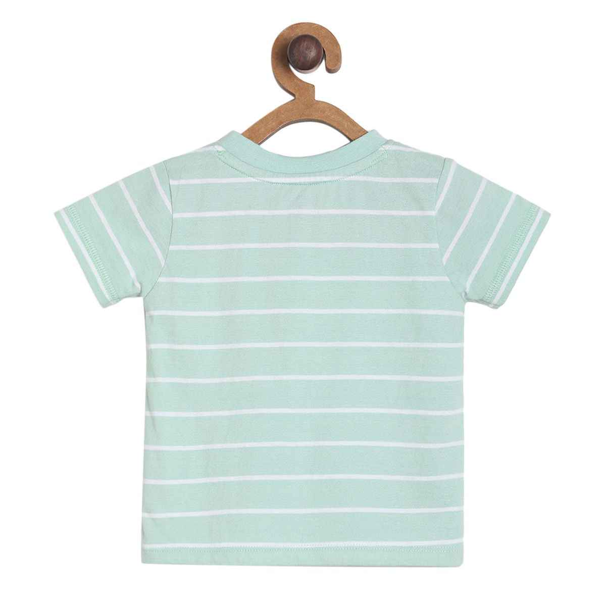Pack of 2 tee and full length bottom - sky blue & bright red for 0-3 Months
