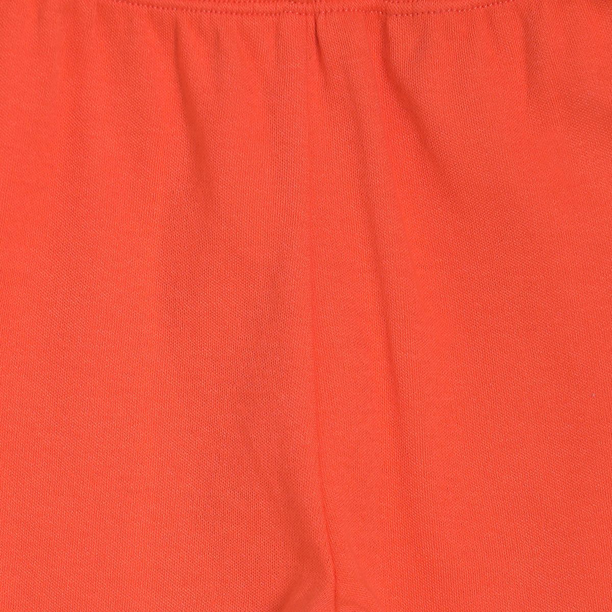 Pack of 2 tee and full length bottom - sky blue & bright red for 0-3 Months