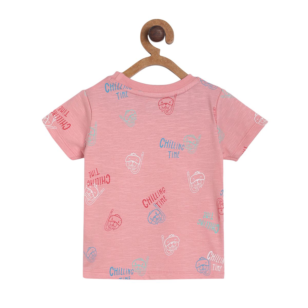 Pack of 2 tee and shorts set - lavender & bl;ue for 0-3 Months