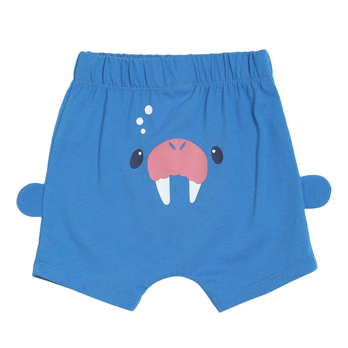 Pack of 2 tee and shorts set - lavender & bl;ue for 0-3 Months