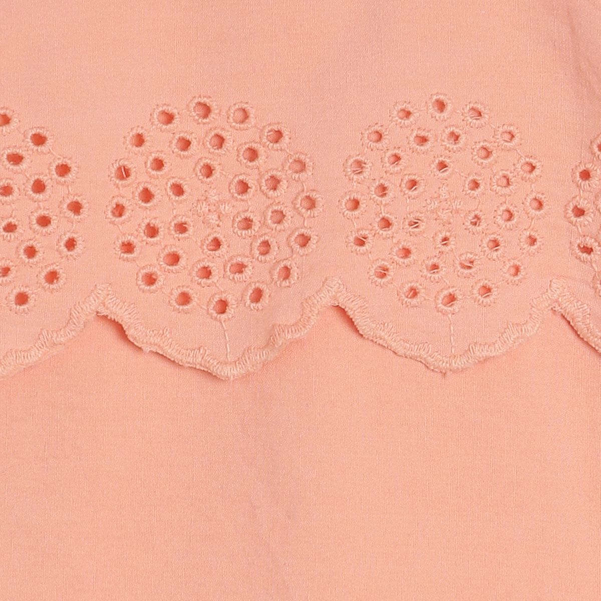 Pack of 2 woven dress with bloomer - peach for 0-3 Months