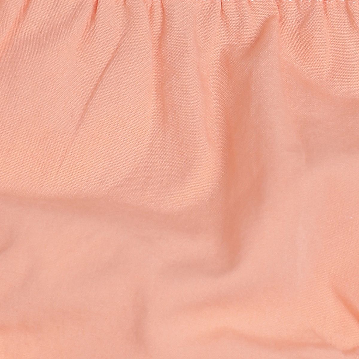 Pack of 2 woven dress with bloomer - peach for 0-3 Months