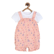 Pack of 2 dungaree set - pink for 3-6 Months