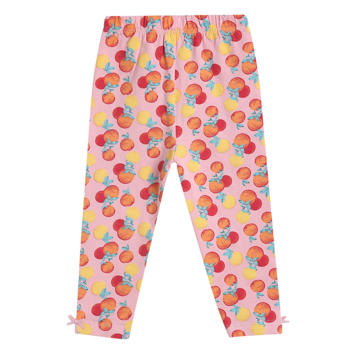 Pack of 2 top and knit bottom set - baby pink & light red for 0-3 Months