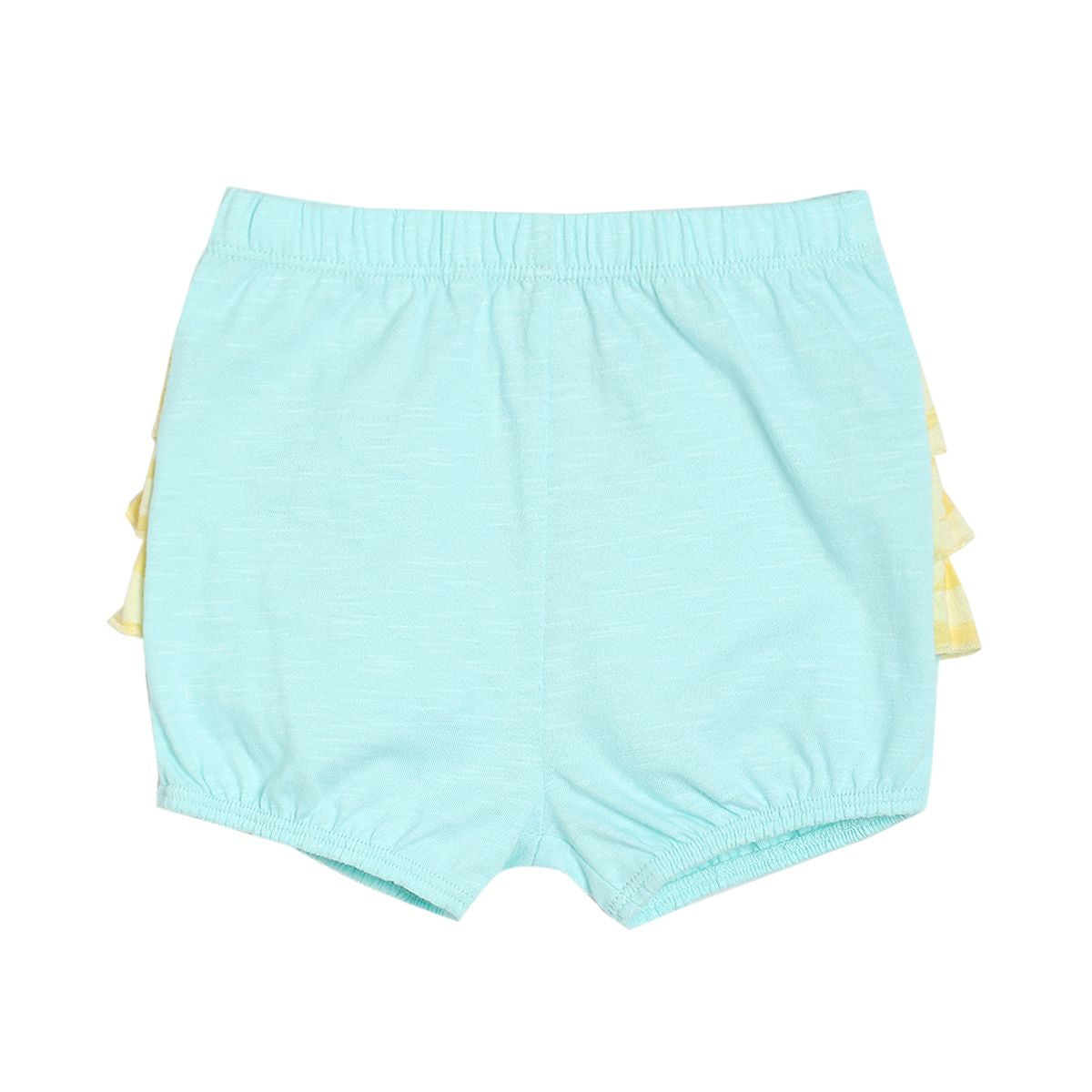 Pack of 2 knit dress with bloomer - yellow for 0-3 Months