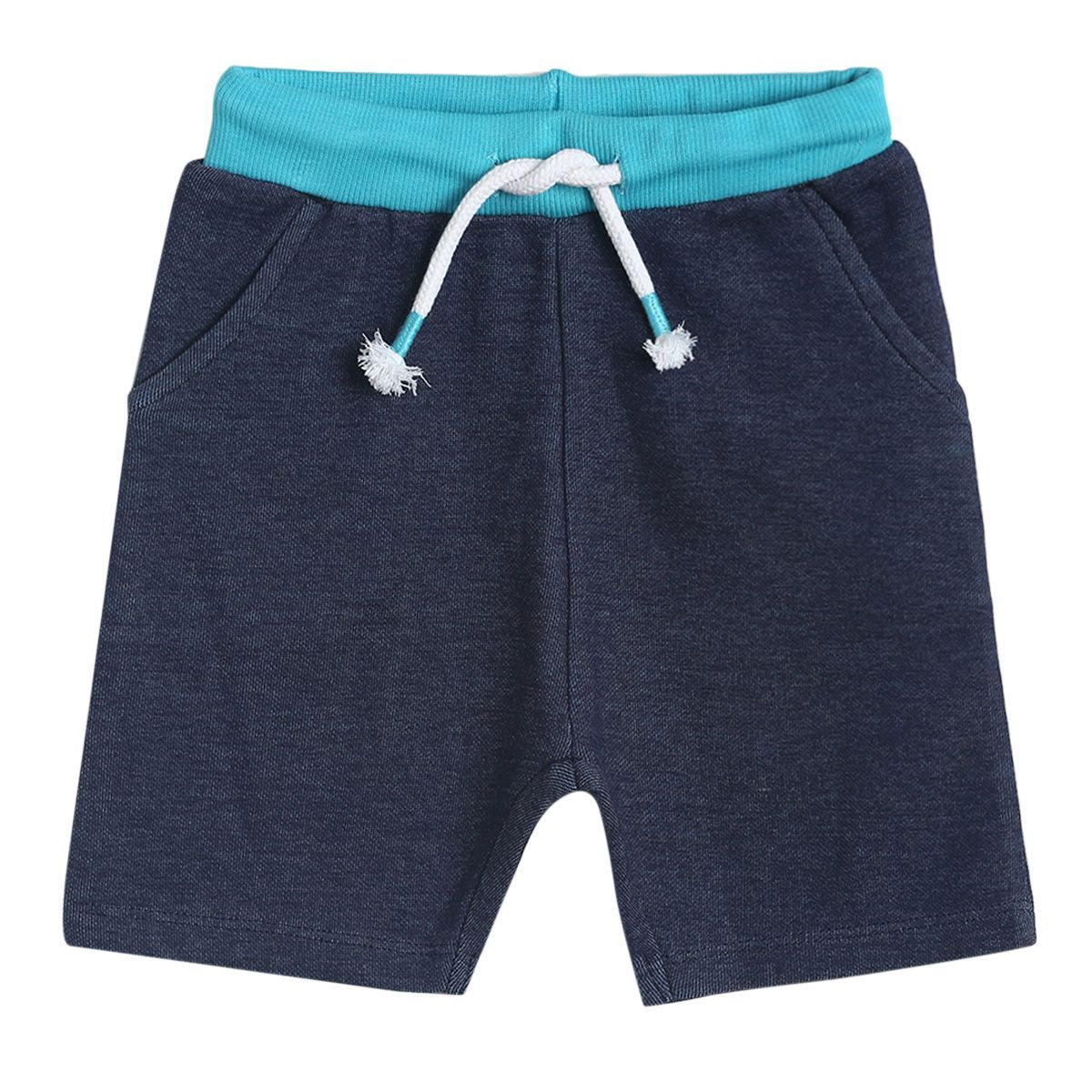 Pack of 1 knit shorts - teal for 3-6 Months