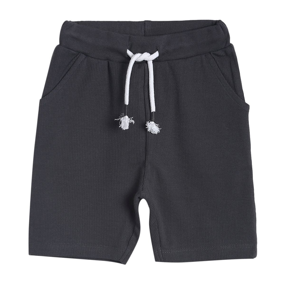 Pack of 1 knit shorts - black for 3-6 Months