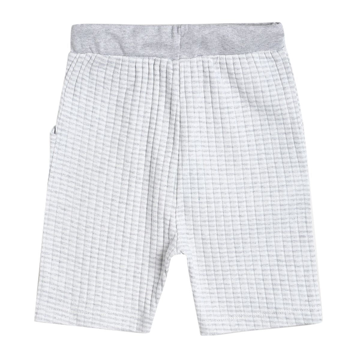 Pack of 1 knit shorts - off white for 3-6 Months