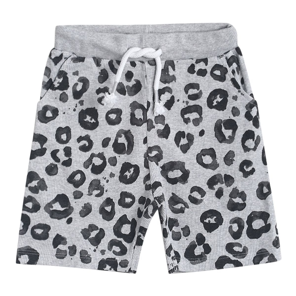 Pack of 1 knit shorts - beige for 3-6 Months