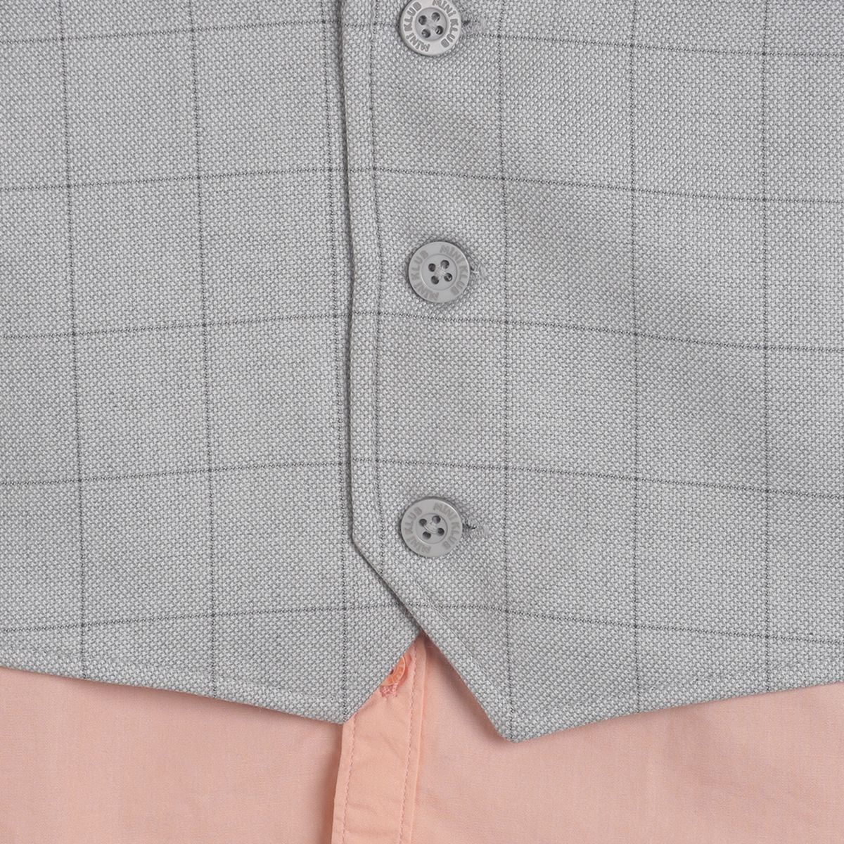 Pack of 4 coordinate set - grey & peach for 3-6 Months