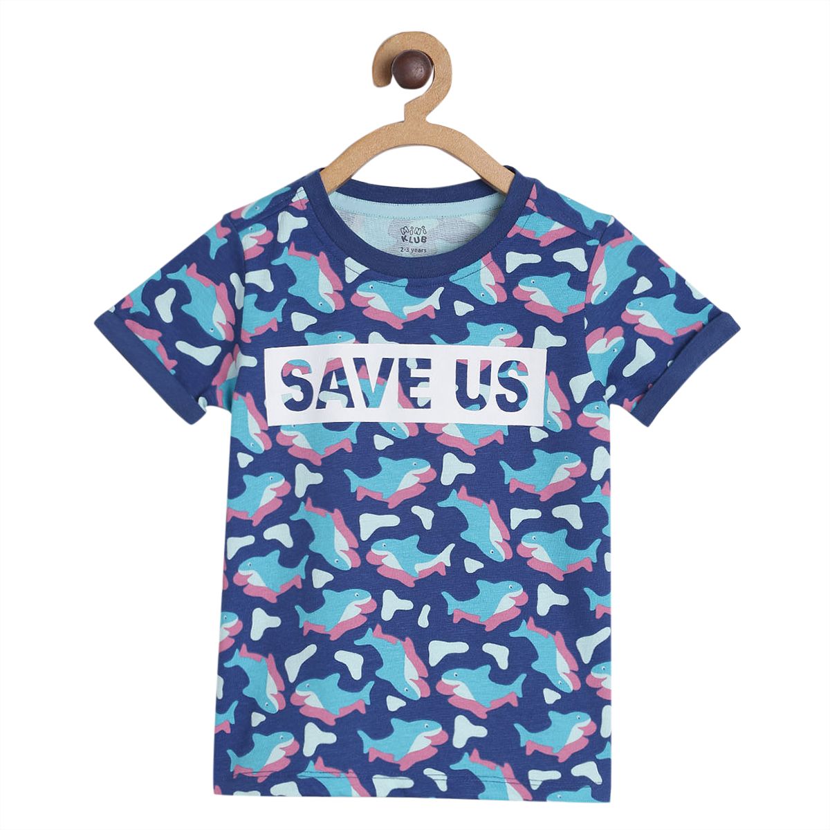 Pack of 1 t-shirt - navy for 3-6 Months