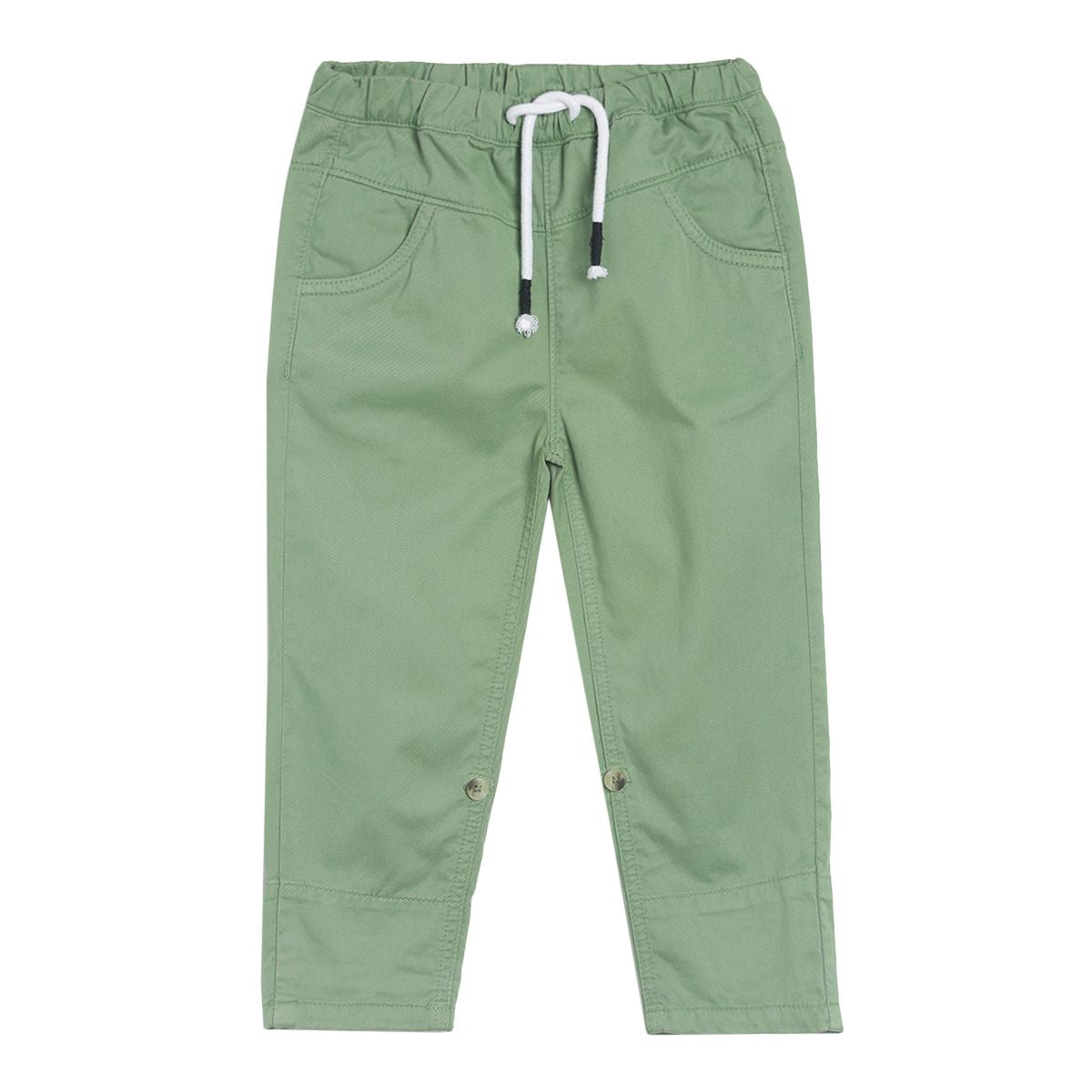 Pack of 1 woven pant - green for 3-6 Months