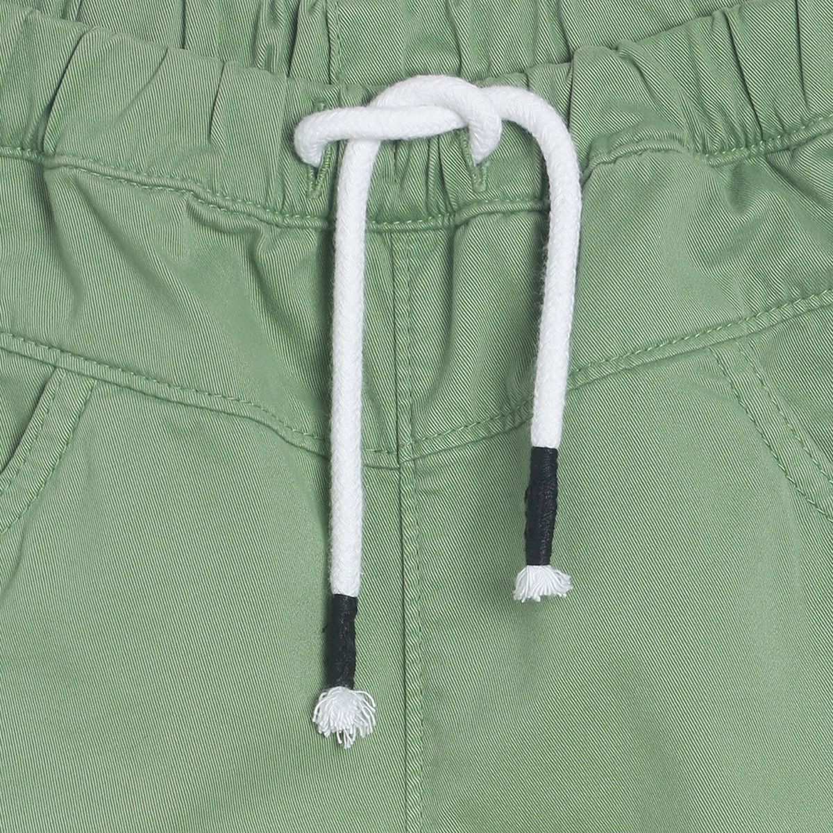 Pack of 1 woven pant - green for 3-6 Months