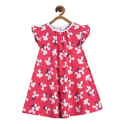 Pack of 1 knit dress - red for 3-6 Months