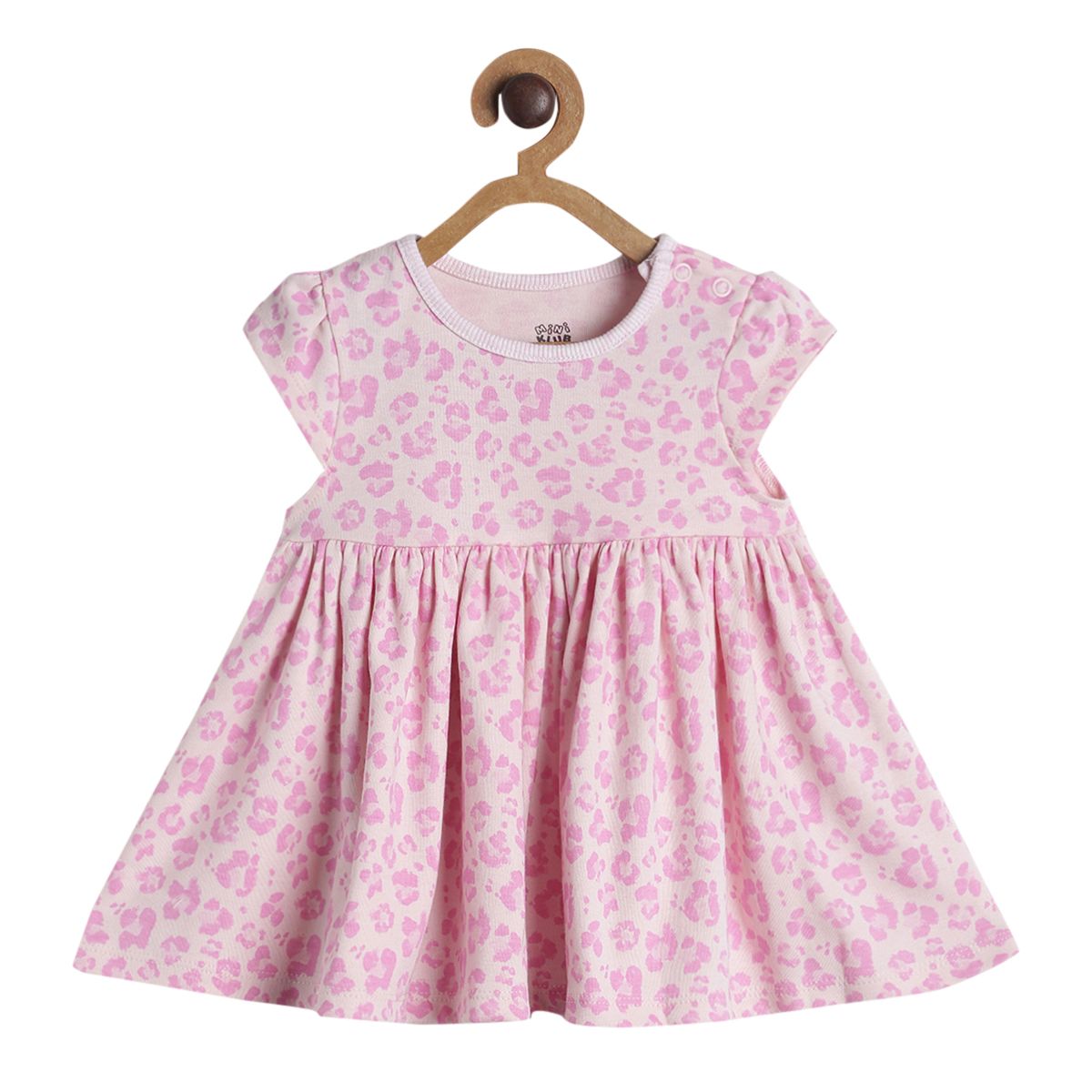 Pack of 1 knit dress - pink for 3-6 Months