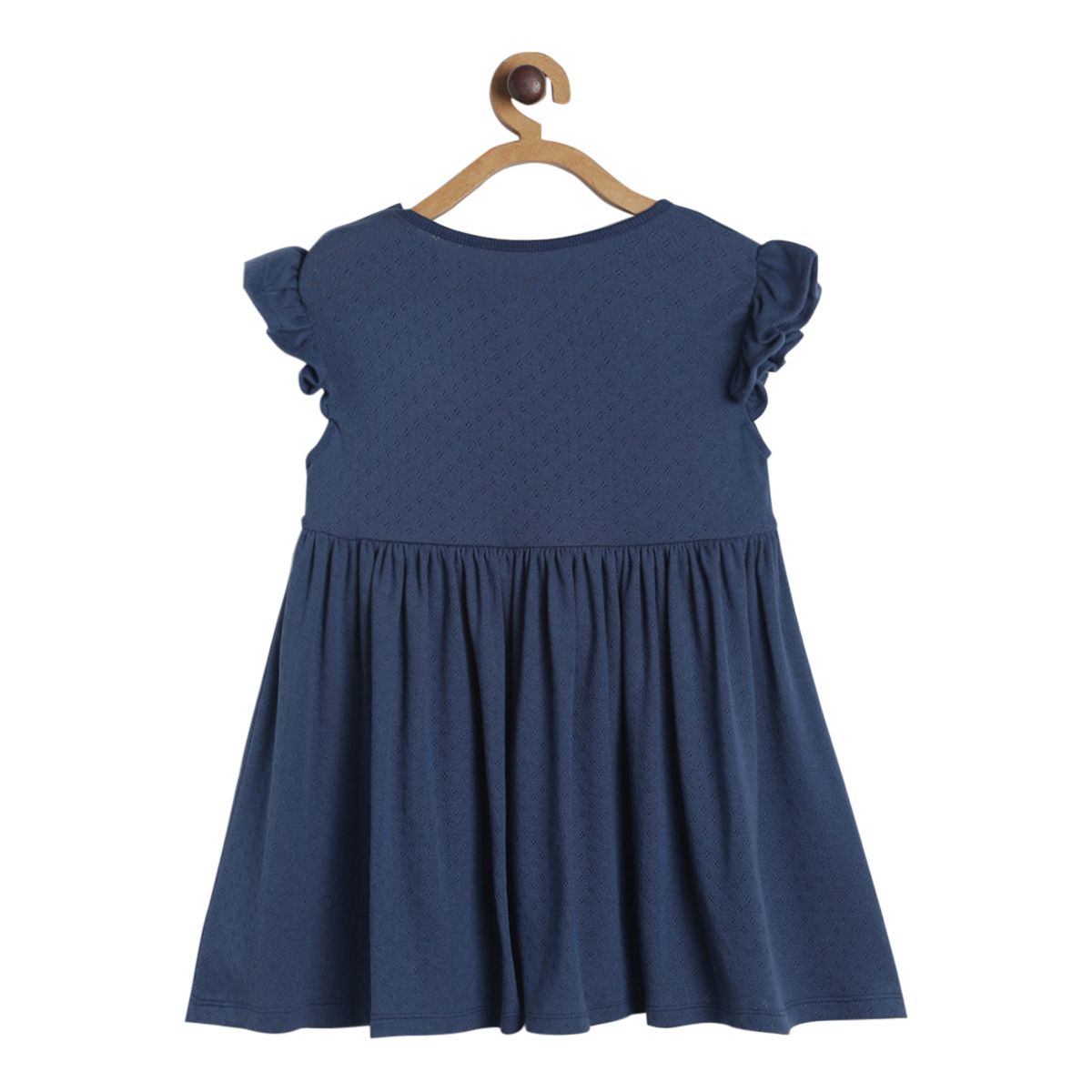 Pack of 1 knit dress - navy for 3-6 Months