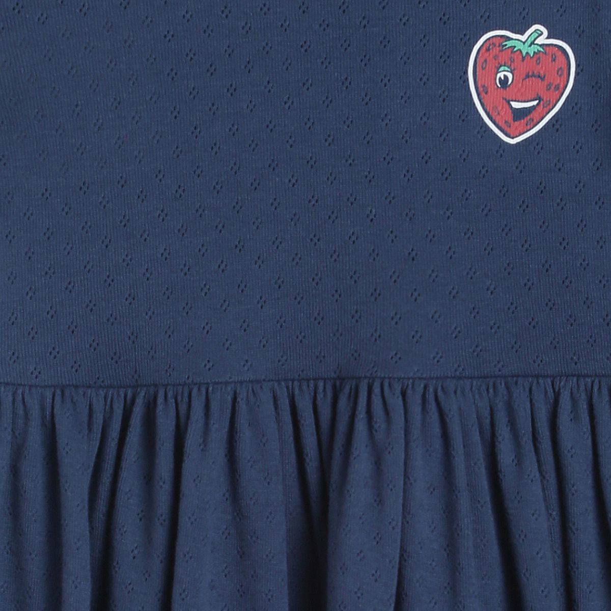 Pack of 1 knit dress - navy for 3-6 Months