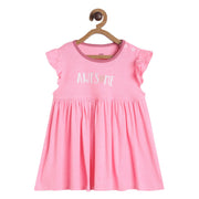 Pack of 1 knit dress - neon pink for 3-6 Months