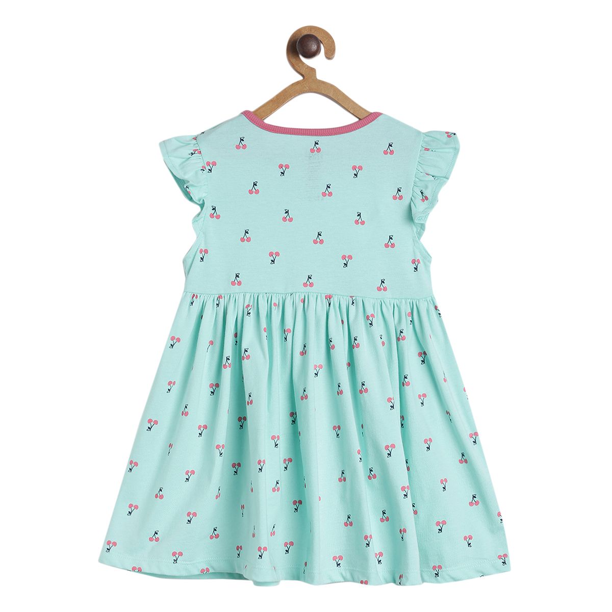 Pack of 1 knit dress - mint for 3-6 Months