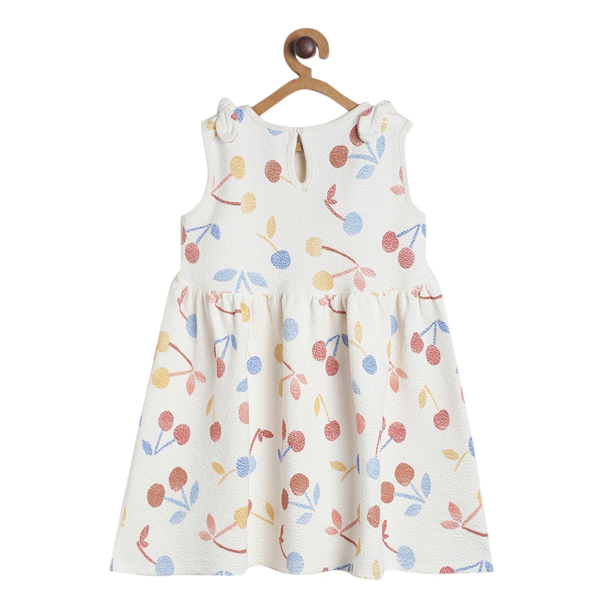 Pack of 1 knit dress - offwhite for 3-6 Months