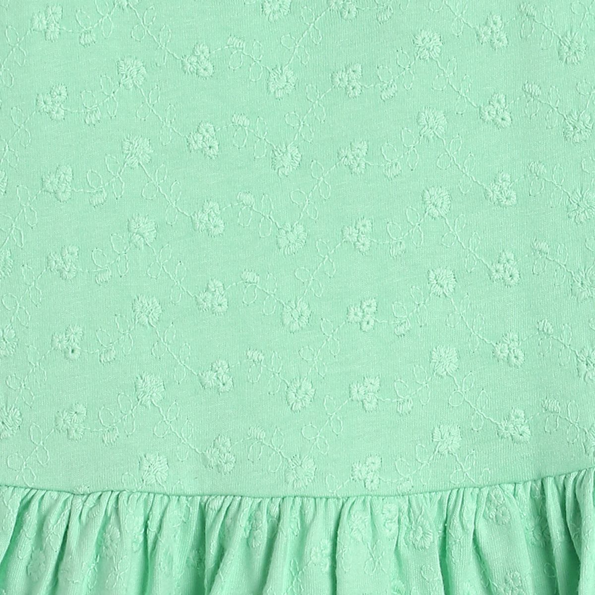 Pack of 1 knit dress - green for 3-6 Months